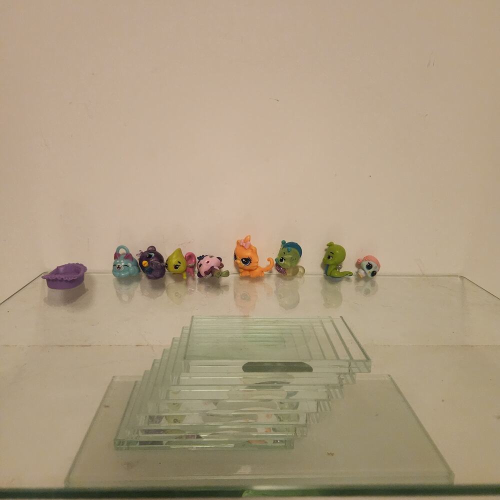 Vintage Littlest Pet Shop Lot of 7 Mini Tiny